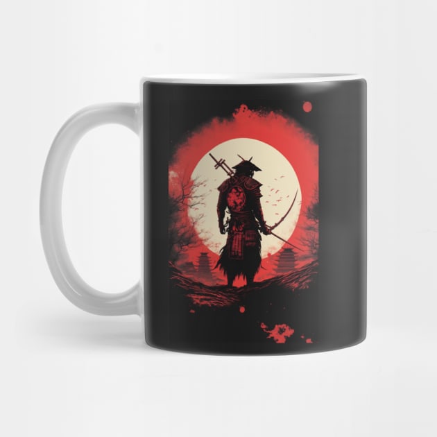 The Red Sun, a Symbol of Epic Warrior in Japanese Culture by Darksavage